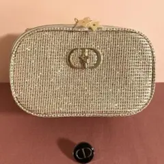 Dior クリスチャンディオール　バニティポーチ　ゴールドのサムネイル