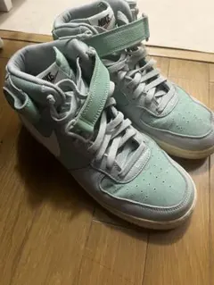 Nike Air Force 1 ハイカットスニーカー ミントグリーン