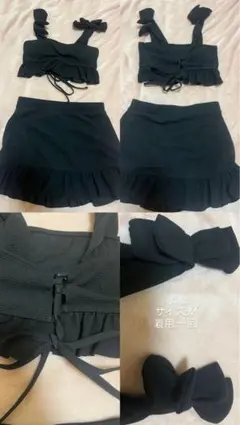 【まとめ売り】水着＆ラッシュガード 3点セット（バラ売り可）レディース