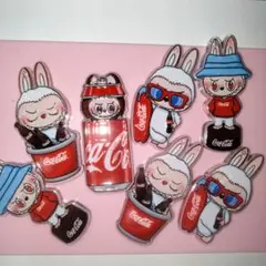 ラブブ　アクリル　チャーム　高品質　エンボス加工　在庫ラスト