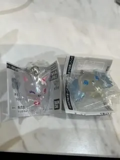 ジュエルペット　めじるしアクセサリー　ルビー＆サフィー　２点 ガチャ