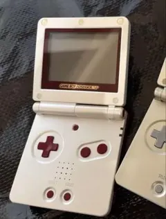 動作確認済み、ゲームボーイアドバンスSP ファミコンカラー