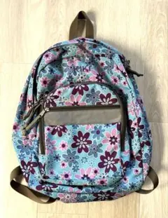 L.Bean キッズ リュック 花柄 KIKI 刺繍入り エルエルビーンのサムネイル