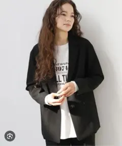 niko and… 洗えるきちんとイージーゆるジャケット