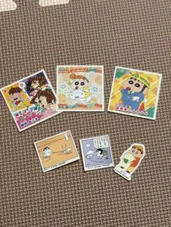 クレヨンしんちゃん ステッカー 6枚セット
