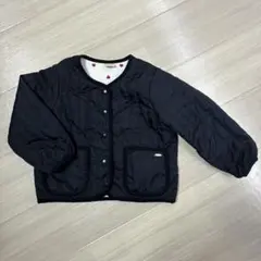 プティマイン　キルティングジャケット　ネイビー