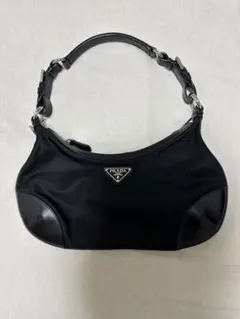 ちは様専用PRADA ブラック ナイロンハンドバッグ　ヴィンテージ