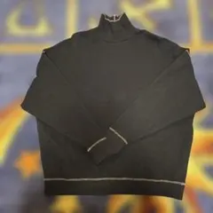 FREAK'S STORE ブラック タートルネック