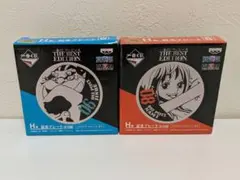 【非売品】一番くじ ワンピース 記念プレート 2点セット ​のサムネイル