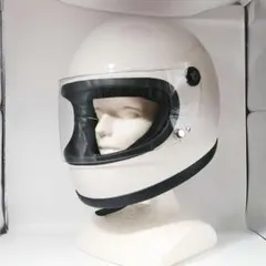 フルフェイスヘルメット ヘルメット バイク 族ヘル グレイ 新品 未使用のサムネイル