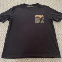 HUNTING WORLD ブラックTシャツ 迷彩ポケットのサムネイル