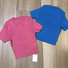 グレイル　GRL トップス　半袖ニット