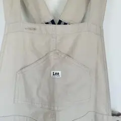 Lee サロペット オーバーオール 麻混 ベージュM