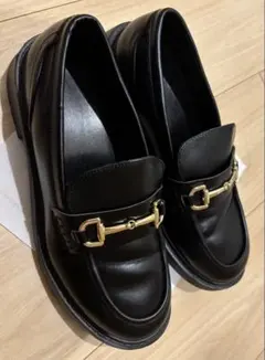 GU ボリュームソールビットローファー　Lサイズ