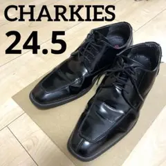 チャーキーズ メンズビジネスシューズ 24.5㎝ 黒