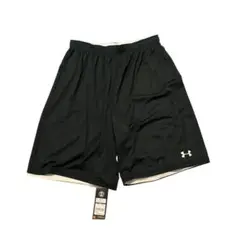 【新品タグ付き】UNDER ARMOUR ハーフパンツ XXL 黒 メッシュ