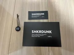 スニーカーダンク スニダン SNKRDUNK タグ 鑑定書　カード　ステッカー
