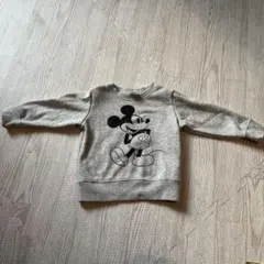 裏起毛　ミッキー　トレーナー