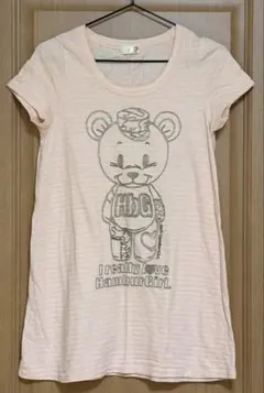 HbG 半袖Tシャツ ピンクのサムネイル