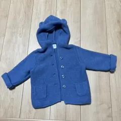 ベビーギャップ　くまみみカーディガン80