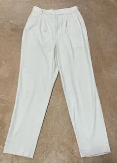 ローリーズファーム　LOWRYSFARM 白　スラックス　パンツ　アイボリー