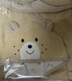 ミキハウス　ホットビスケッツ　ポンチョ　フリーサイズ