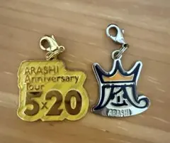 嵐 BeautifulWorld チャリティーチャーム 5×20 黄色チャーム