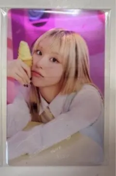 TWICE チェヨン ポップアップ クリアトレカ