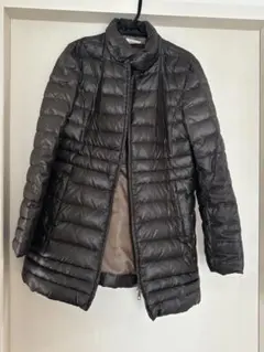 ファー付きダークブラウンダウンジャケット