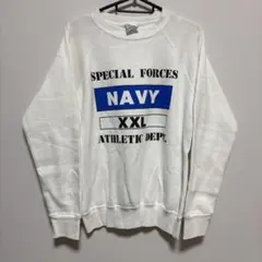 アメリカ海軍　スウェット　usa製 M usnavy