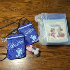 ディズニーバケーションパッケージ　ポップコーンケース、ショルダーバック　バングル