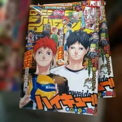 週刊少年ジャンプ 2020年32号・33・34号 ハイキュー終話セット 付録