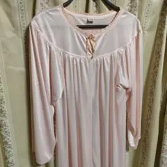 【未使用タグ付】鴨居羊子 チュニック 部屋着 ネグリジェ ワンピース コットン チュニック TUNIC チュニック 鴨居羊子 長袖全開パジャマ 100双