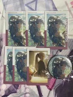 プロセカ グリッター缶バッジ グリ缶 エピカ 箔押し 14C 30C 宵崎奏