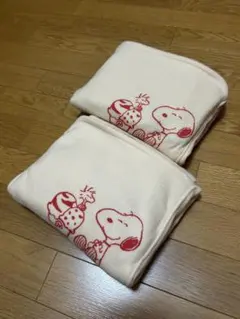 スヌーピー2wayブランケット2枚セット　31アイスクリーム