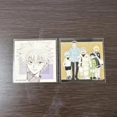 ハンターハンター スクエアステッカー 2点セット