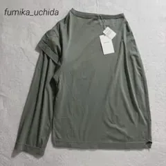 fumika uchida double sleeve カットソー ロンT FUMIKA UCHIDA ダブルスリーブ カットソー ロンT フミカウチダ - メルカリ