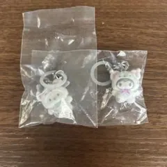 サンリオ　ふわふわスノーめじるしアクセサリー　クロミ　ポチャッコ