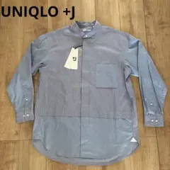 新品未使用　ユニクロ　+J スーピマコットンオーバーサイズシャツ(長袖) M