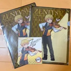 【値段交渉ok】我妻善逸　色紙・クリアファイルセット