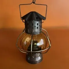 【極美品/未使用芯】昭和レトロ オイルランタン マリンランプ 船舶灯のサムネイル