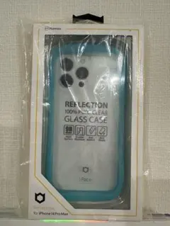 iFace 100%クリアケース クリアブルーiPhone 14 Pro Max