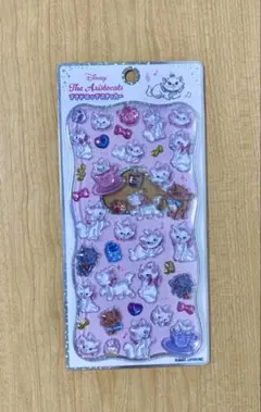 Disney マリーちゃん プチドロップステッカー