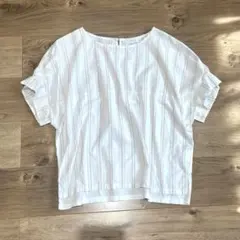 MACKINTOSH PHILOSOPHY 綿100% 切り替え半袖ブラウスのサムネイル