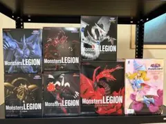 【未開封】遊戯王　Monsters LEGION三幻神他　フィギュア各７セット