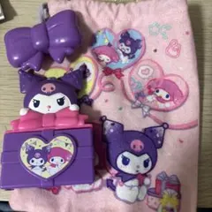 My Melody Kuromi 50th 20th 記念巾着セット