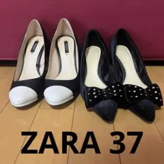 ZARA 37サイズ 靴2足セット
