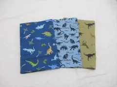 140❤ハンドメイド　ランチョンマット　恐竜　30×40　3枚セット❤