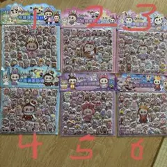 ボンボンドロップ 立体シール LABUBU ぷっくりシール ラブブ ステッカー