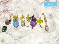 A-52❃天然石チャームセット❃　❃オリジナルチャーム❃のサムネイル